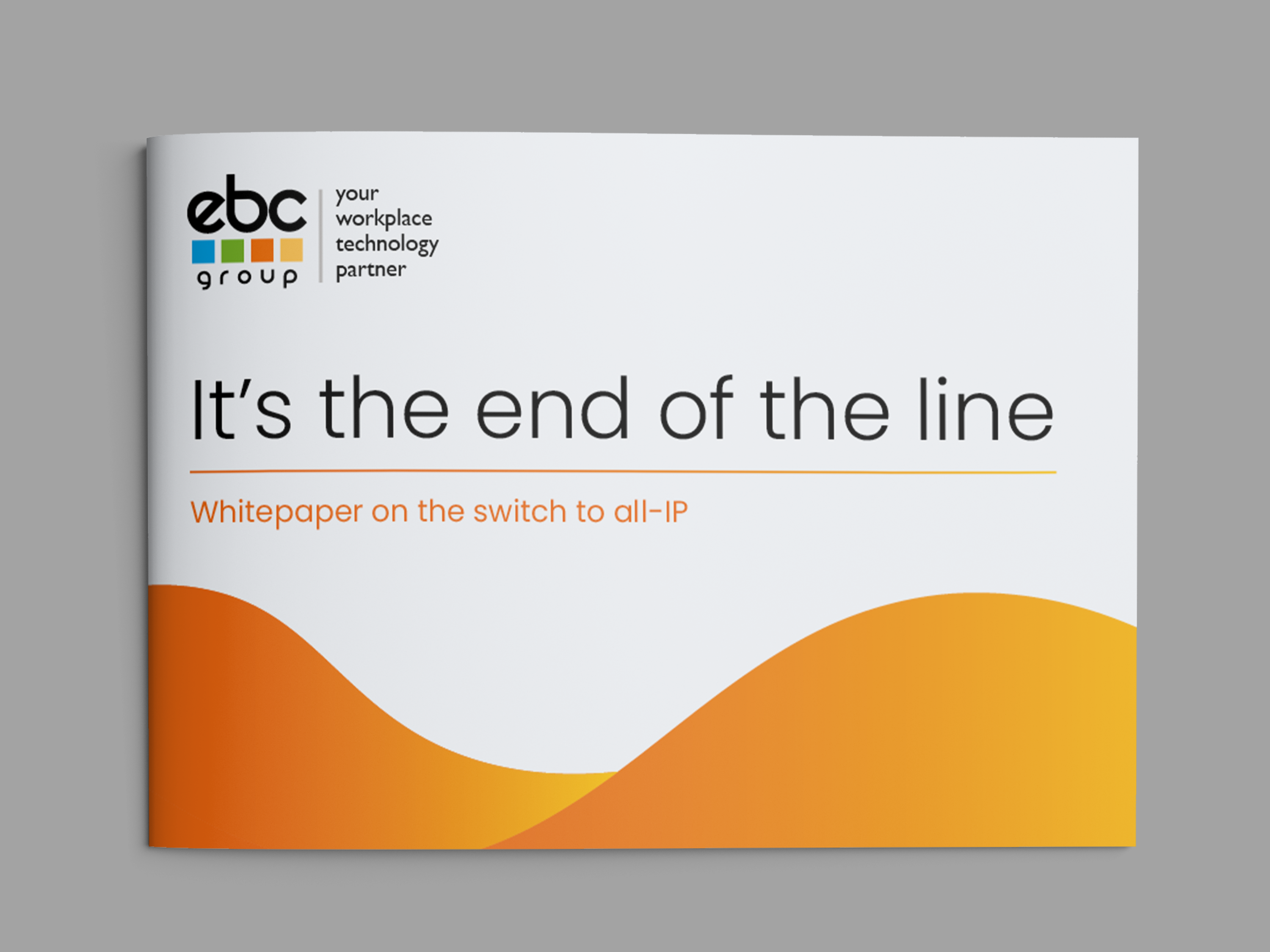 A4 Landscape Brochure Mockup